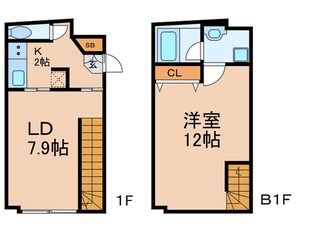 LEGALAND茗荷谷の物件間取画像